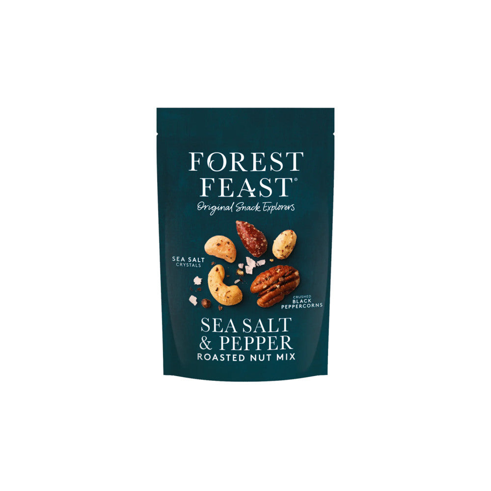 FOREST FEAST SEA SALT AND PEPPER ROASTED NUT MIX