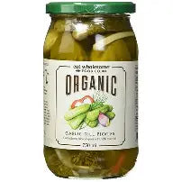 ORGANIC DILL PICKLES EAT WHOLESOME FOOD CO