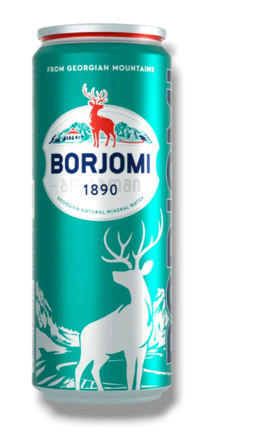 BORJOMI MINERAL WATER CAN