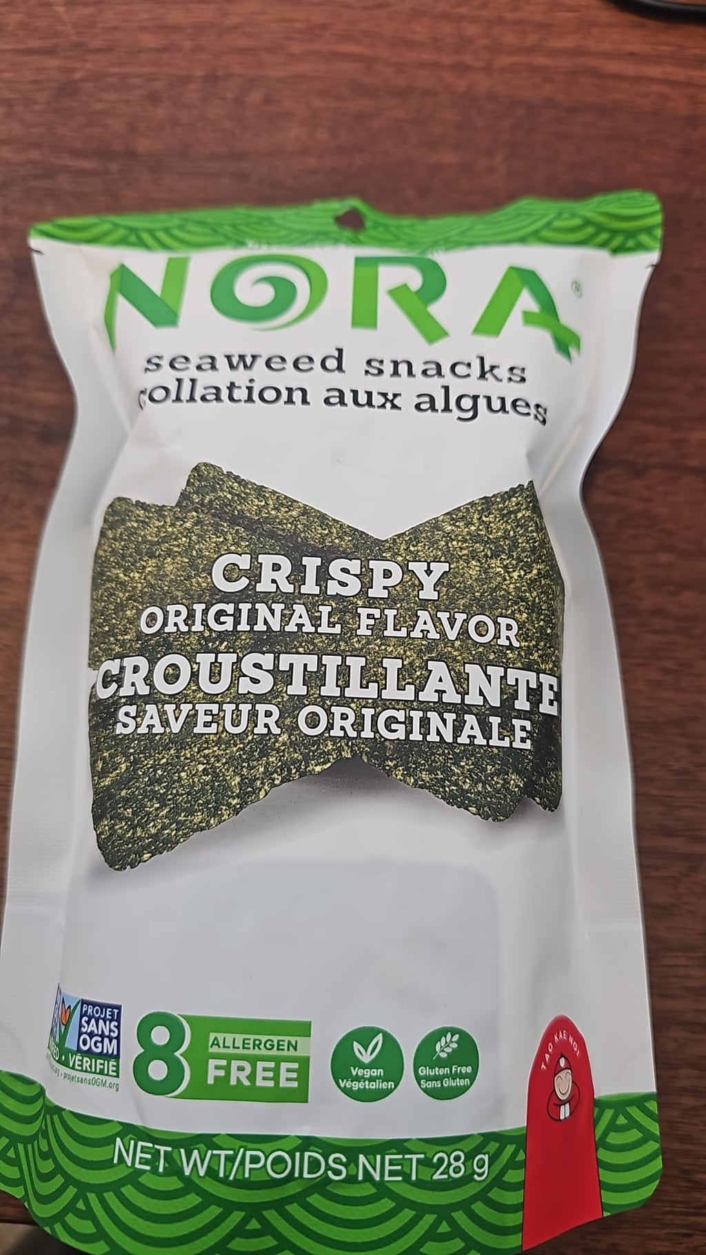 NORA SEAWEED CRISPYSEAWEED ORIGINAL