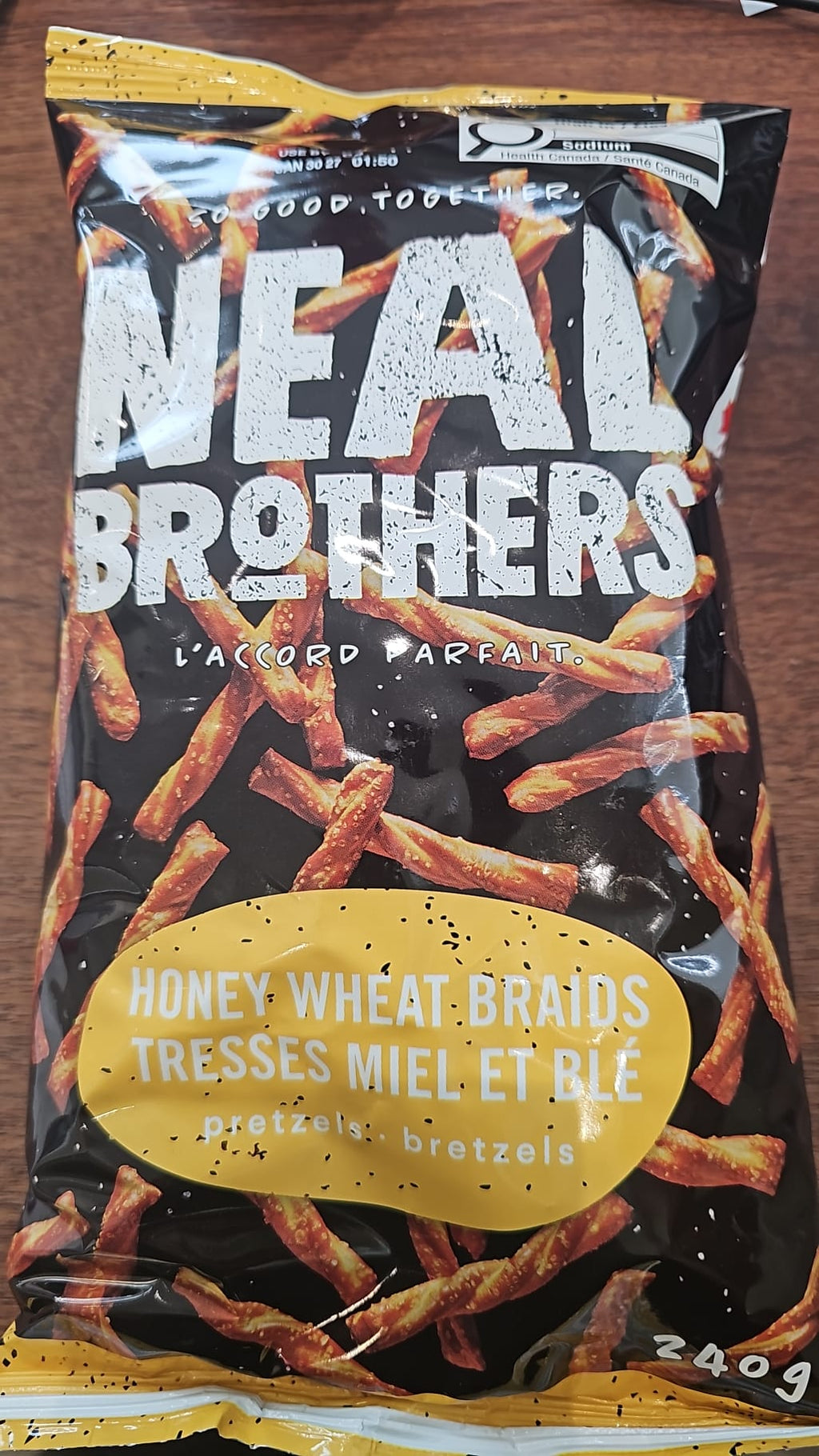 NEAL BROTHERS HONEY WHEATBRAIDS PRETZEL