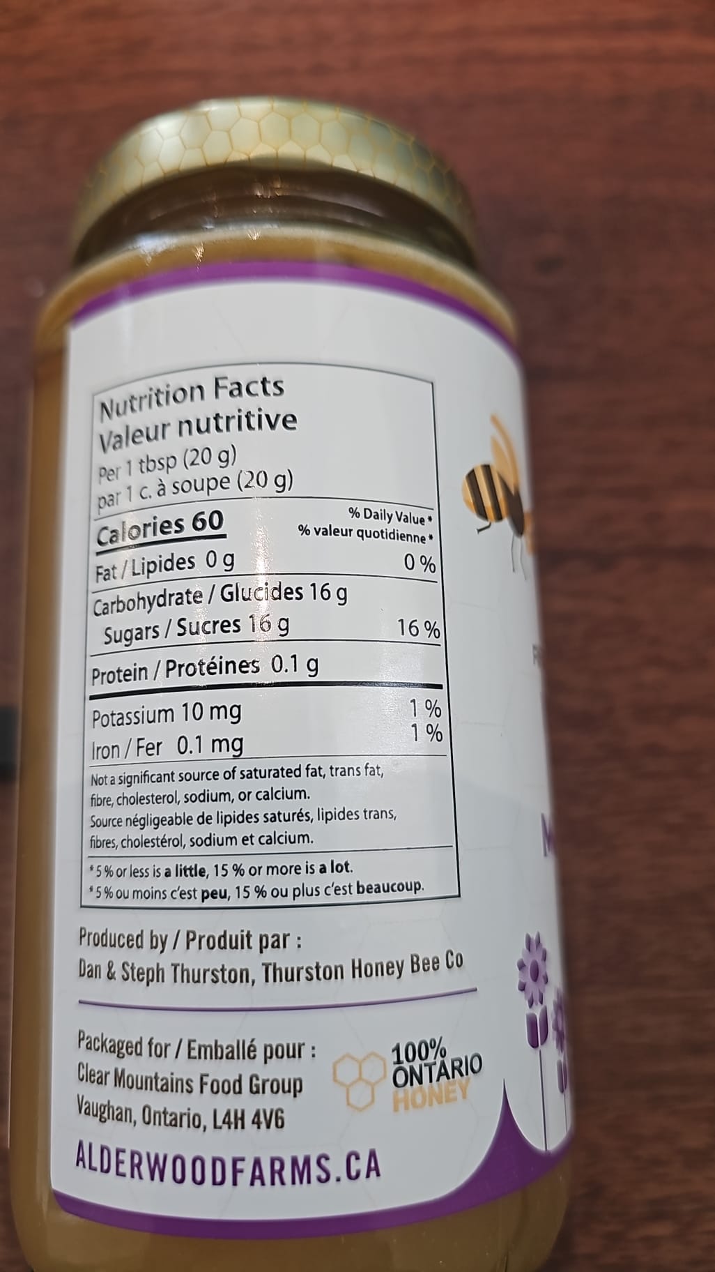 FULL SEASON WILDFLOWER RAW HONEY