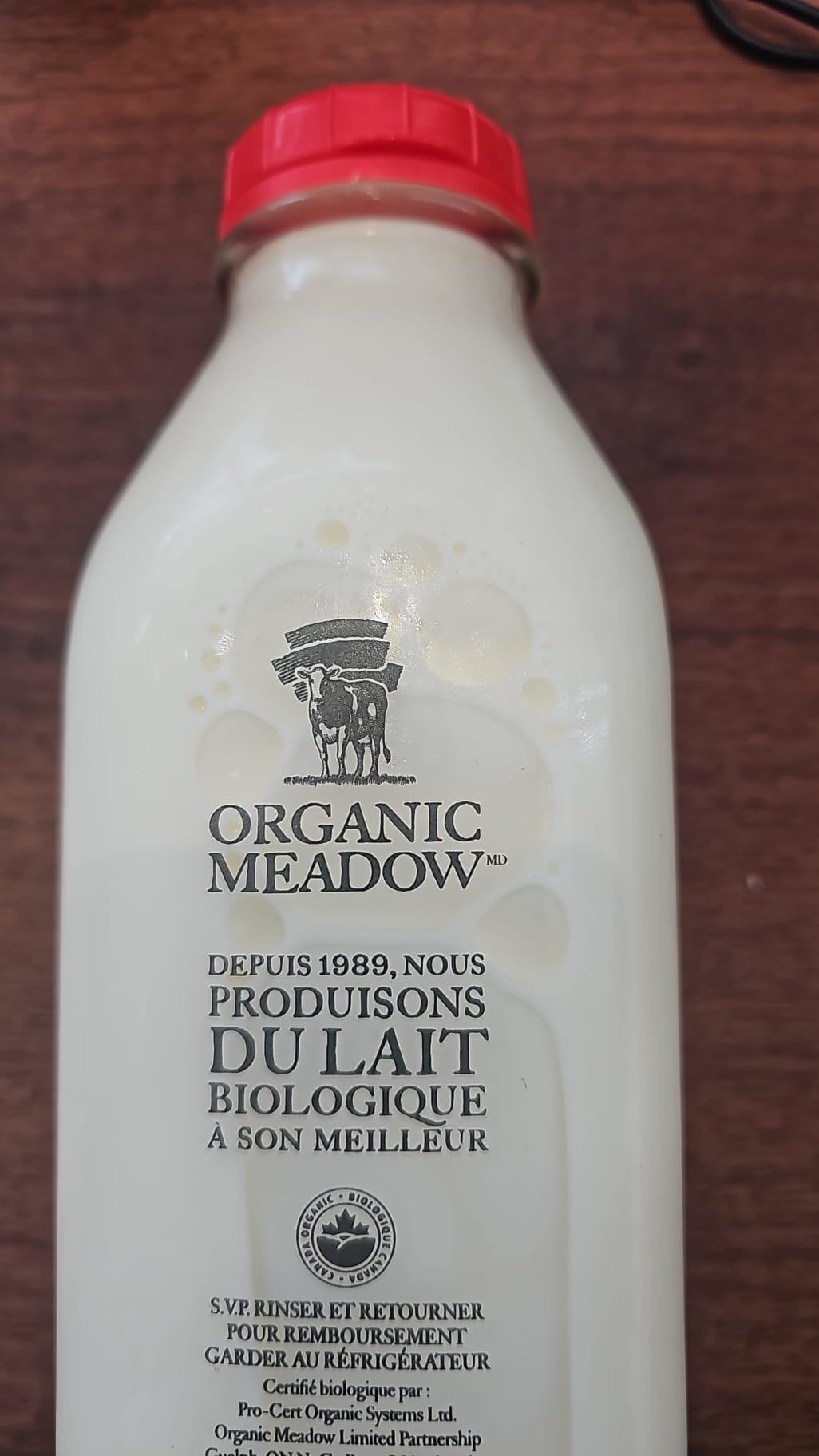 ORGANIC MEADOW MILK 3.8%