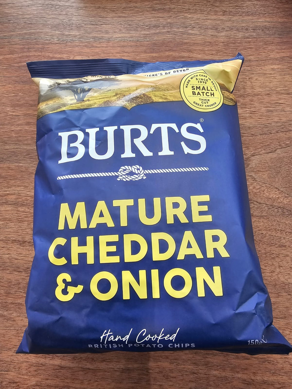 Burt's Cheddar & Spring Onion Crisps