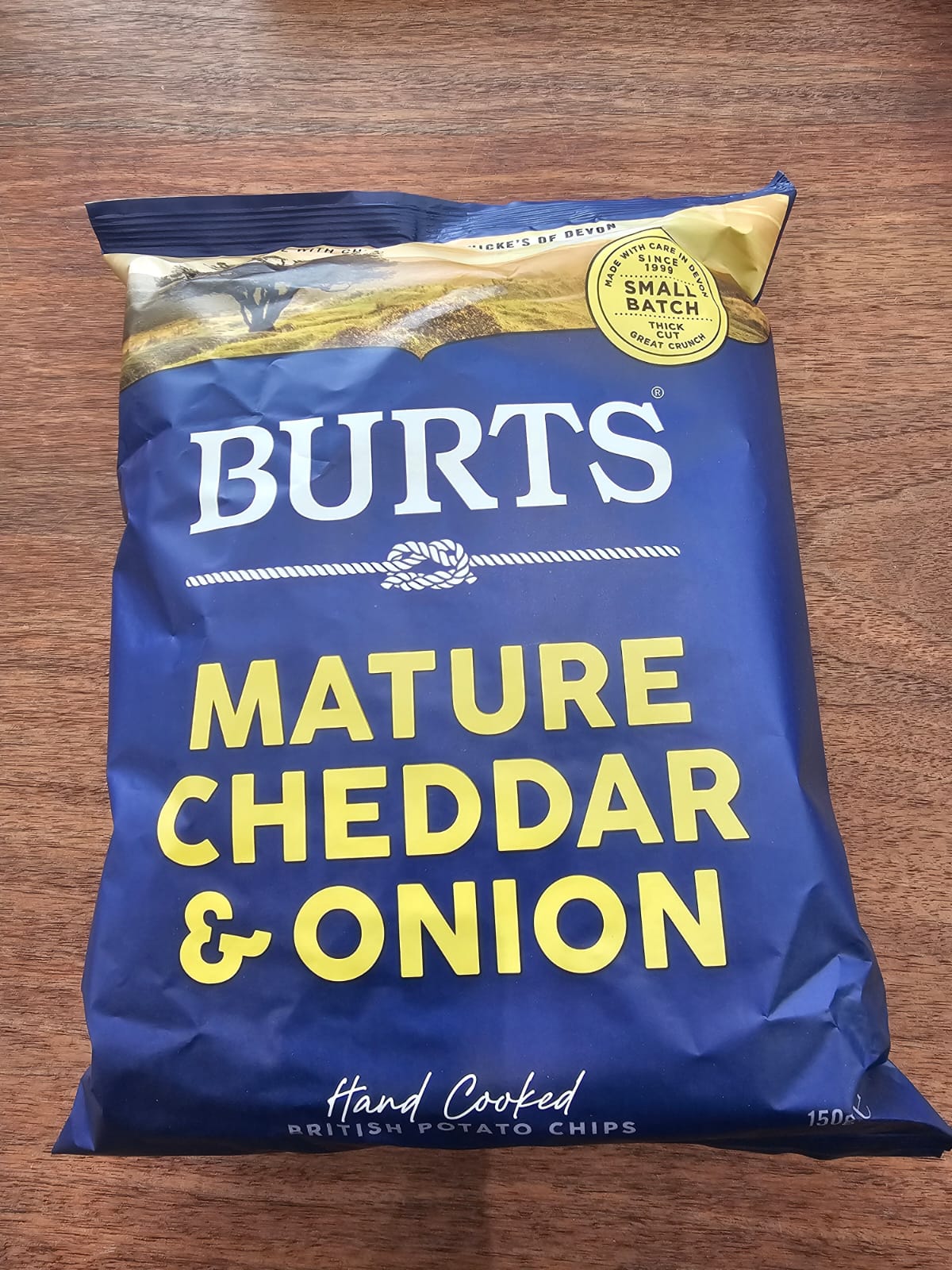Burt's Cheddar & Spring Onion Crisps