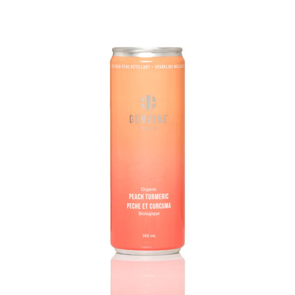 Organic Peach Turmeric Ceylon - Sparkling Iced Tea